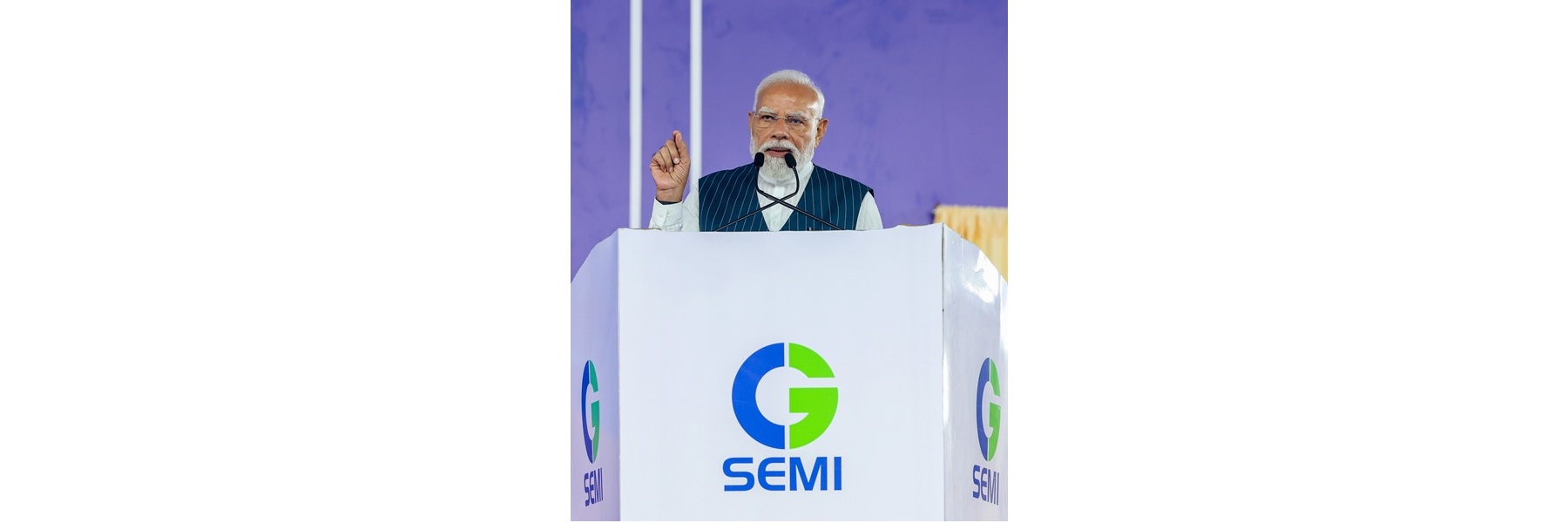 PM inaugurates the CG Semi Outsourced Semiconductor Assembly and Test (OSAT) facility at Sanand, in Gujarat