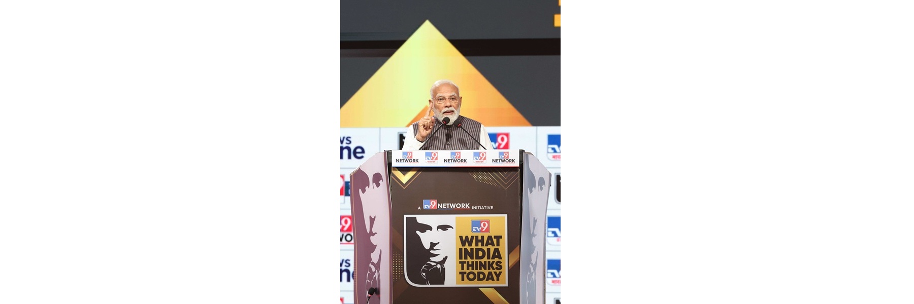 PM addresses the TV9 Network Summit – 2026 under the theme ‘India and the World’, in New Delhi.