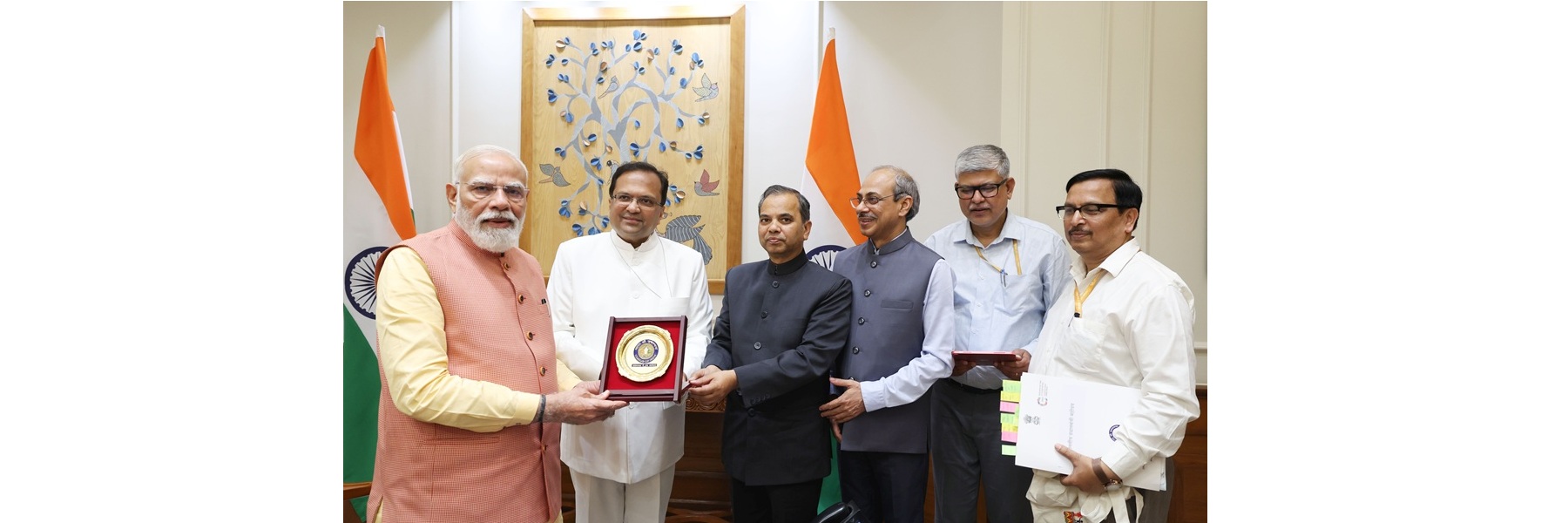 PM fills out the self-enumeration for Census 2027, in New Delhi 