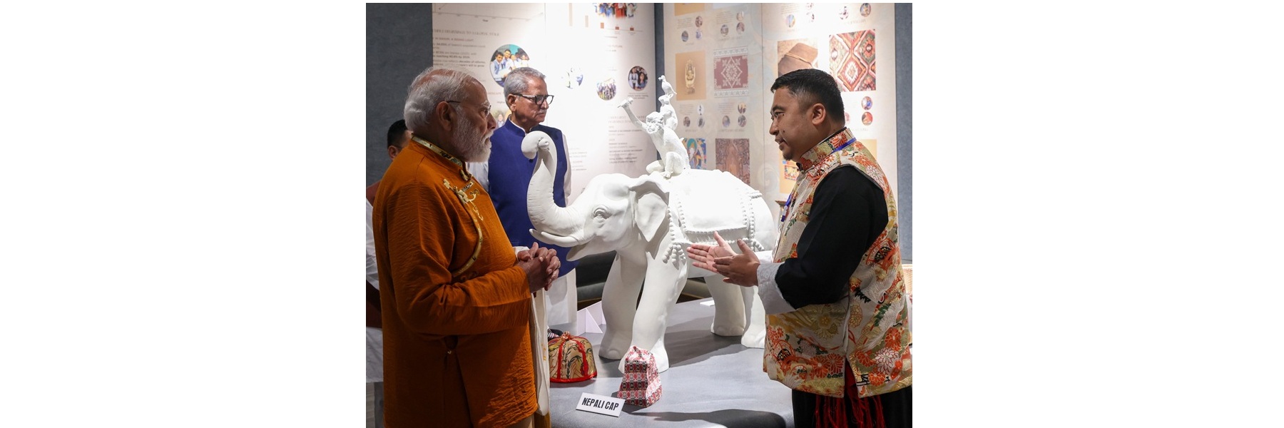 PM visits the Orchidarium in Gangtok, Sikkim