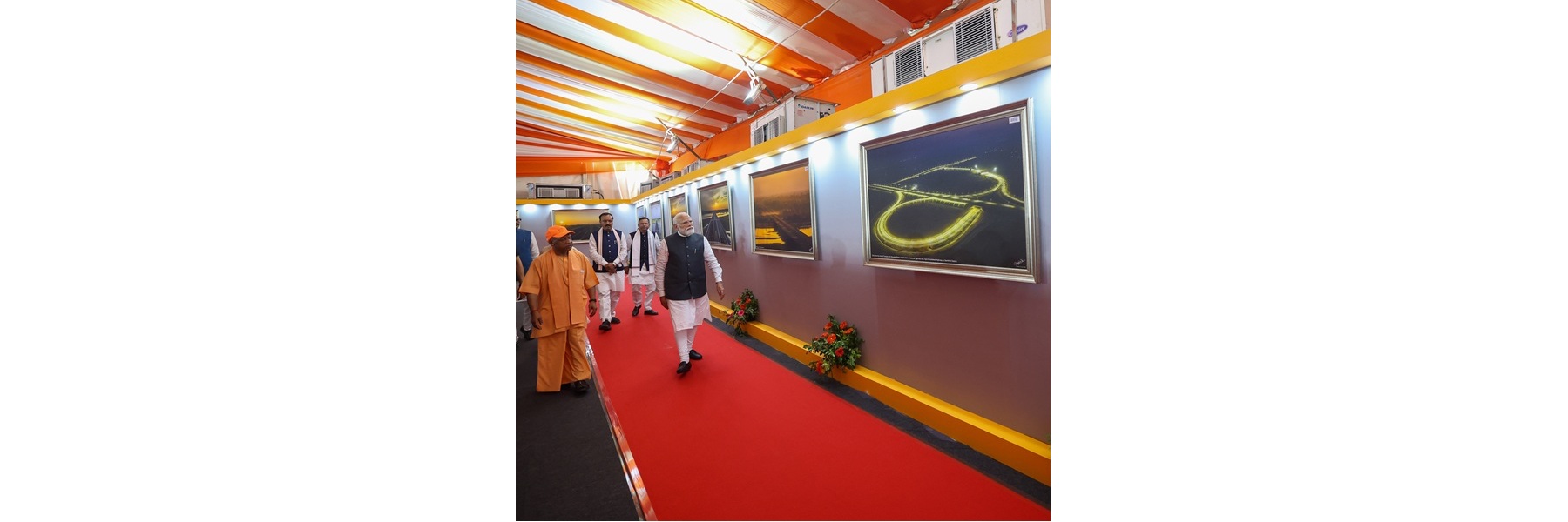 PM at the inauguration of Ganga Expressway at Hardoi, in Uttar Pradesh