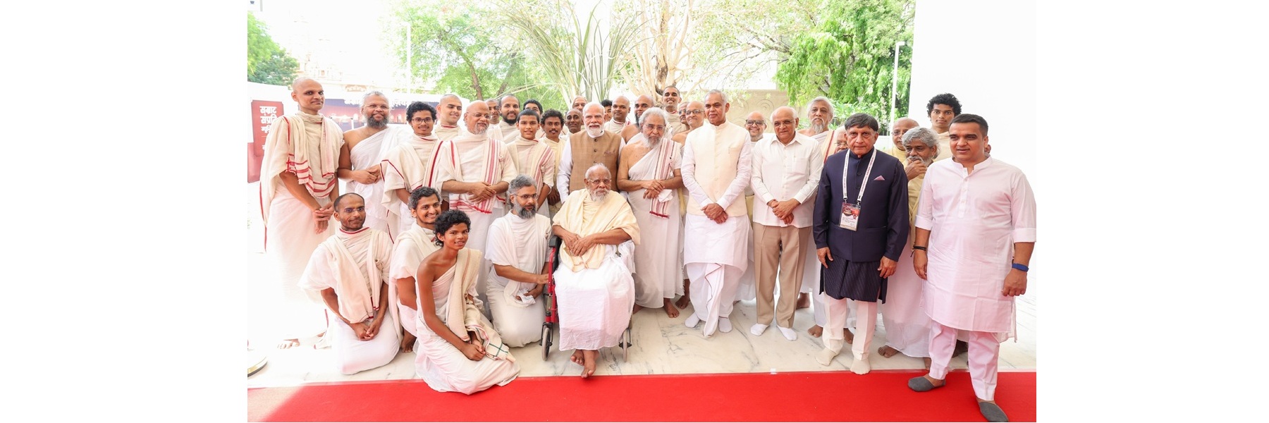 PM inaugurates and walkthrough of ‘Samrat Samprati Museum’ on the occasion of Mahavir Jayanti at Koba Tirth (Gandhinagar), in Gujarat.