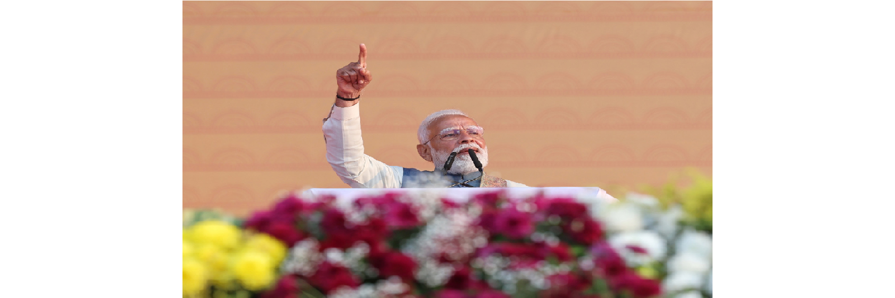 PM addressing at the inauguration of the Rashtra Prerna Sthal at Lucknow, in Uttar Pradesh