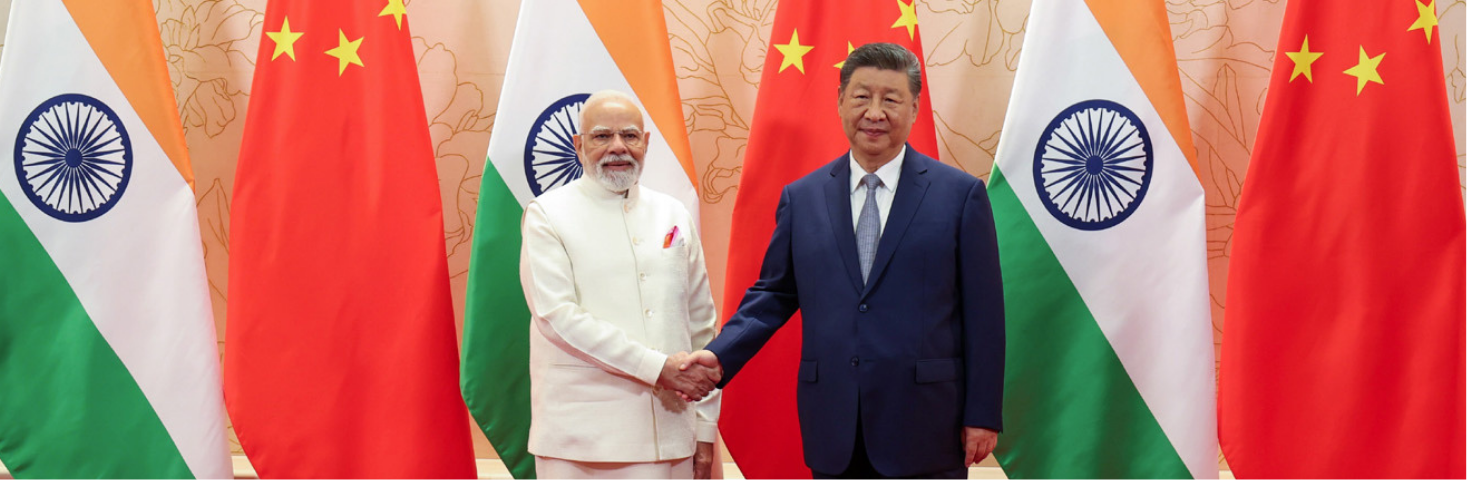 PM meeting with the President of China, Mr. Xi Jinping in Tianjin, China